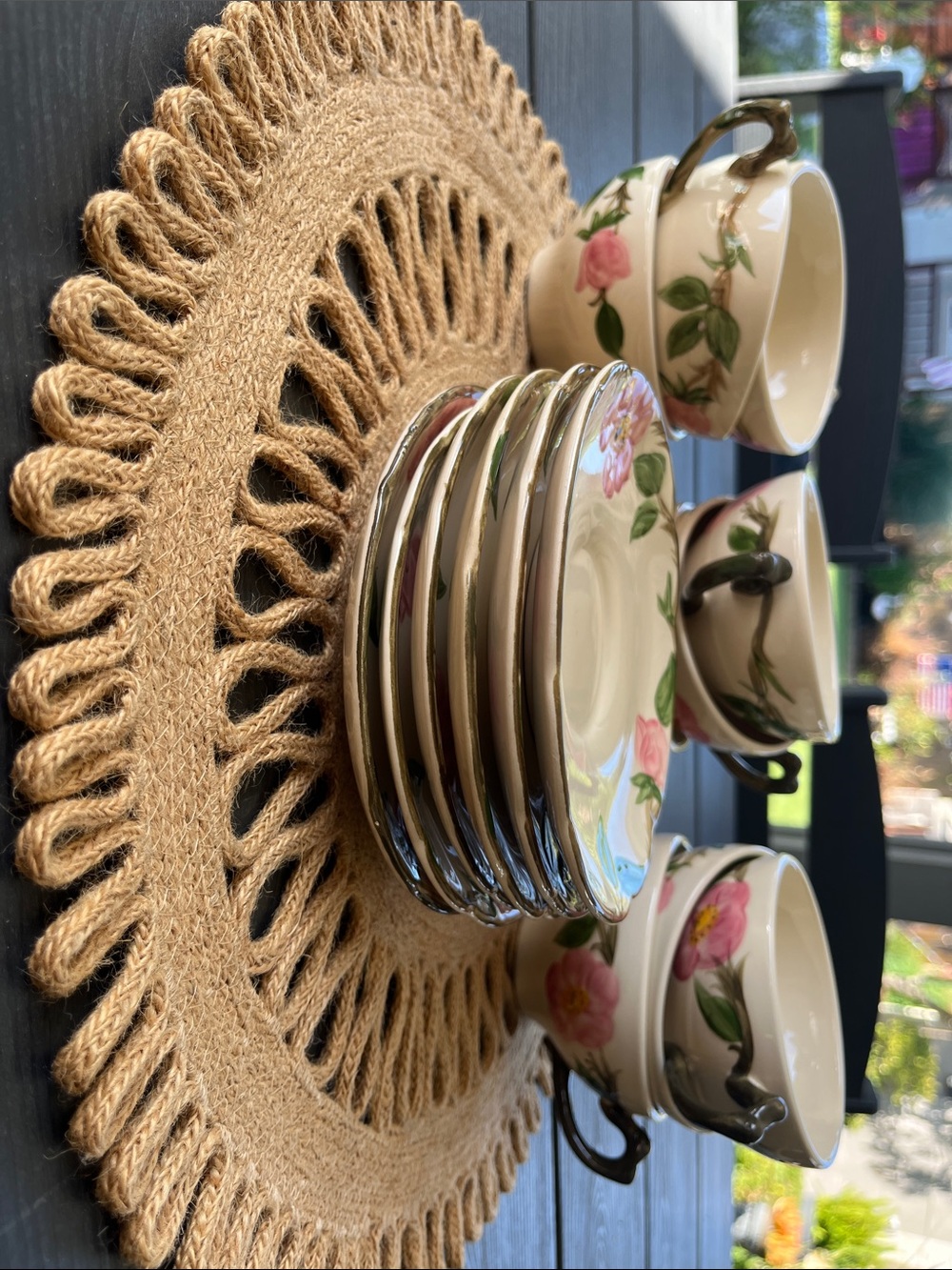 Vintage Franciscan Desert Rose made in California beautiful timeless pieces